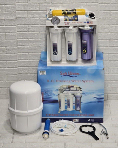 دستگاه تصفیه آب موتور تایوانی 6 مرحله ایی soft water